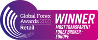 Global FX Awards 2021 – Most Transparent Forex Broker – Europe
