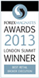 Forex Magnates London Summit Award 2013